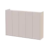 Botník Doros Kassel Kašmír 5 dveří 159×40×110 (41516217)