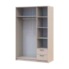 Šatní skříň Doros Rondy se zrcadlem Kašmír 3 dvere 121x52x195 (80738473)