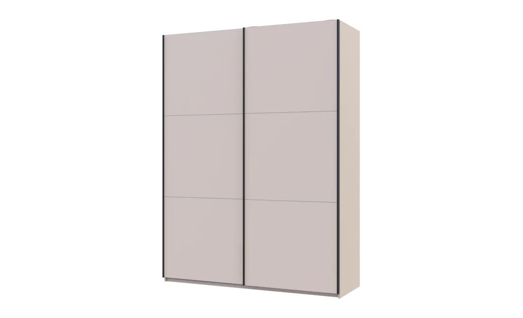 Šatní skříň s posuvnými dveřmi Doros G-Caiser Kašmír 2 DTD / 3 části 180x60x240 (42005320)
