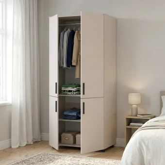 Skříň na oblečení Doros Thorn Kašmír 2 DTD tyč 90х51.6х200 (44900447)