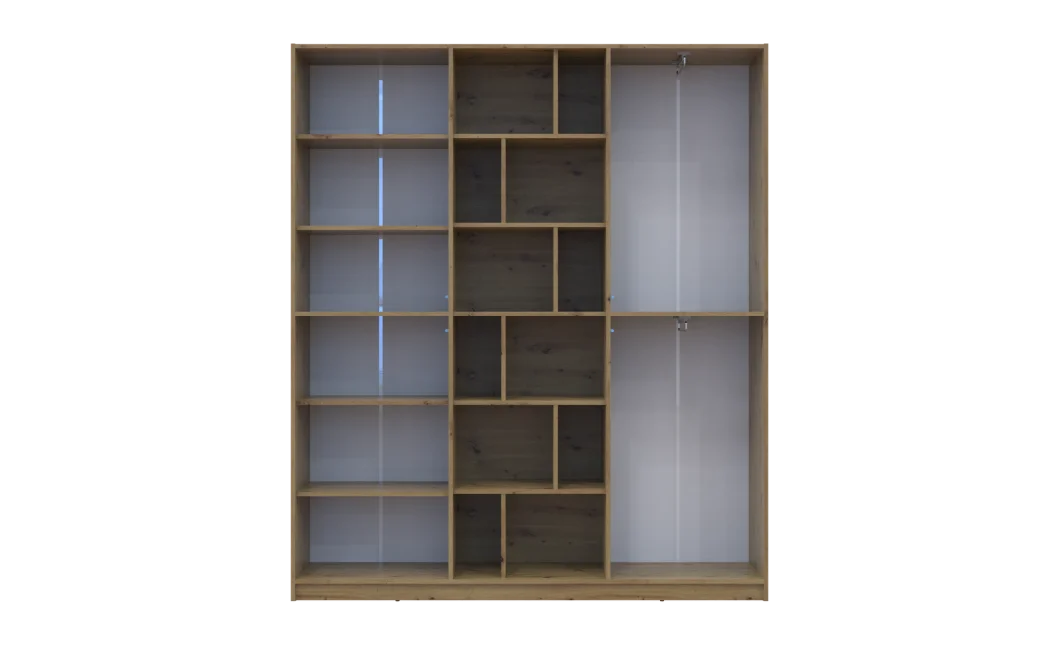 Skříň na oblečení Doros Morgan Dub Artisan DTD 180×40×210 (44900406)