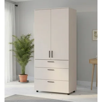 Skříň na oblečení Doros Thorn Kašmír 2 DTD/3Š police 90х51.6х200 (44900450)