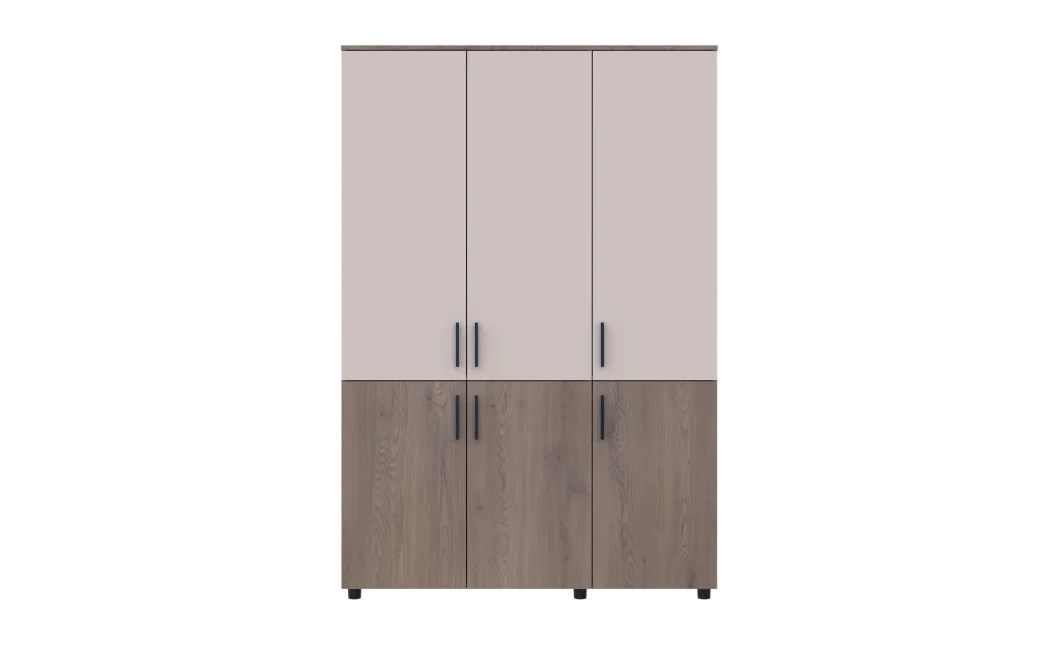 Skříň na oblečení Doros Thorn Cremona Cannolo/Kašmír 3 DTD tyč 135х51.6х200 (44900499)
