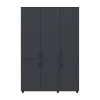 Skříň na oblečení Doros Thorn Antracit 3 DTD tyč 135х51.6х200 (44900491)