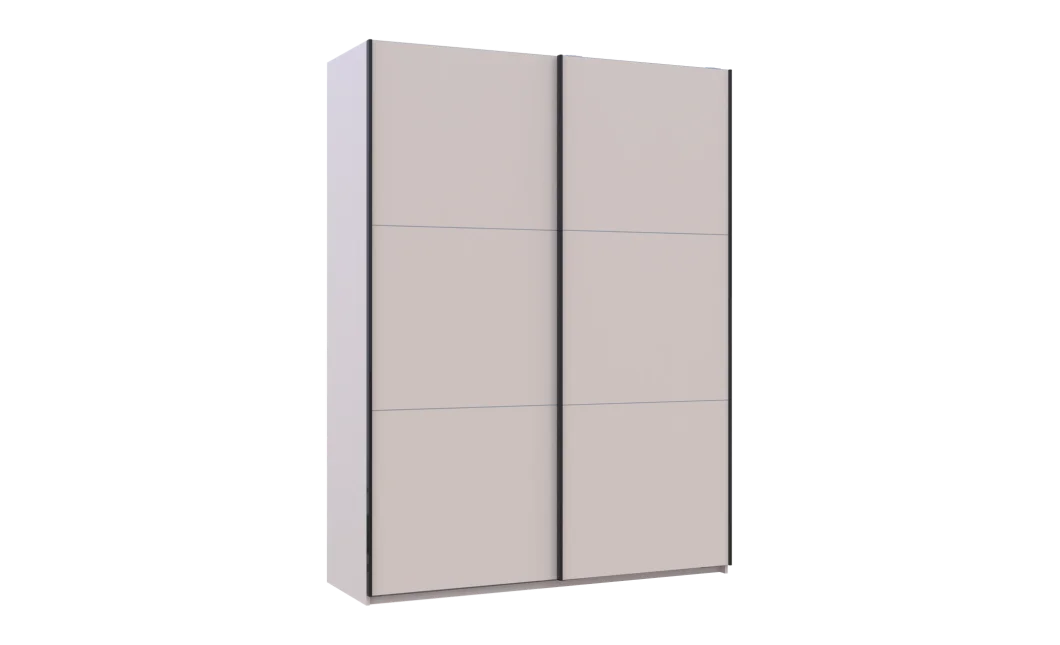 Šatní skříň s posuvnými dveřmi Doros G-Caiser Kašmír 2 DTD / 3 části 180x60x240 (42005320)