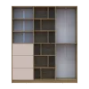 Skříň na oblečení Doros Morgan Dub Artisan/Kašmír DTD /Zásuvky 180×40×210 (44900409)