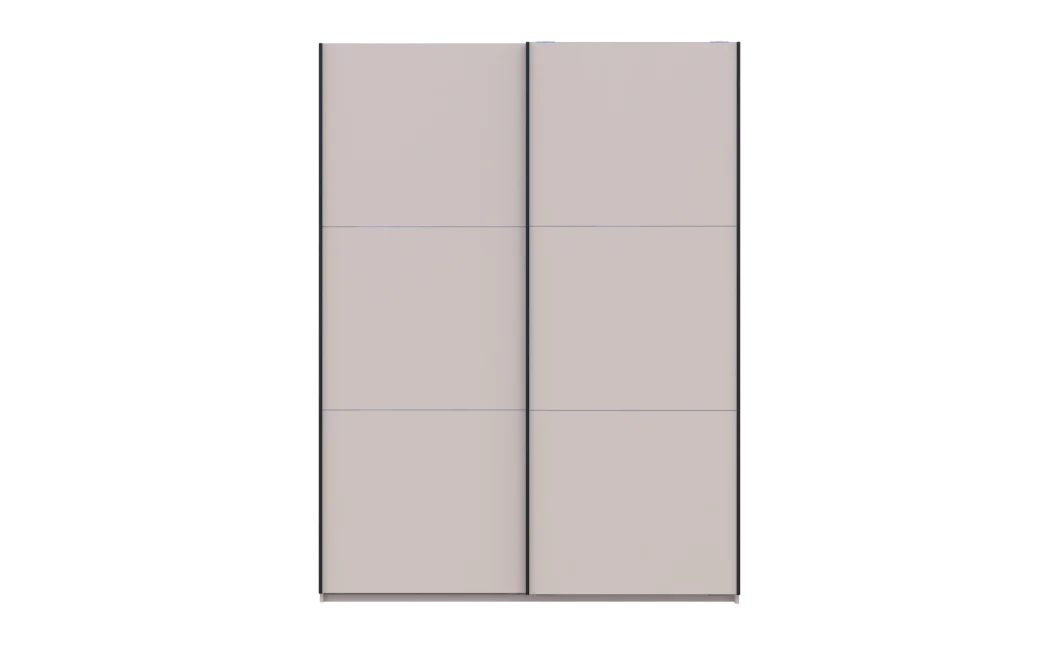 Šatní skříň s posuvnými dveřmi Doros G-Caiser Kašmír 2 DTD / 3 části 180x60x240 (42005320)