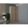 Šatní skříň Doros City Light Dub Sonoma 2 DTD 120×45×225 (42002011)
