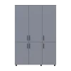 Skříň na oblečení Doros Thorn Šedá 3 DTD tyč 135x51.6x200 (44900487)
