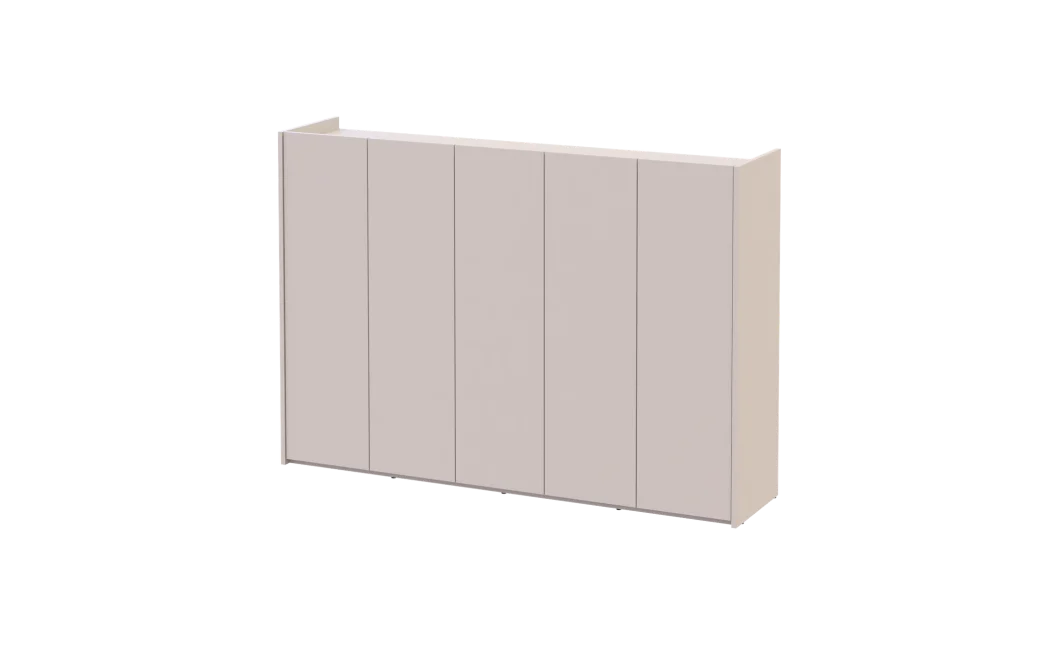 Botník se zrcadlem Doros Kassel Kašmír 5 DTD 159×40×110 (42005508)