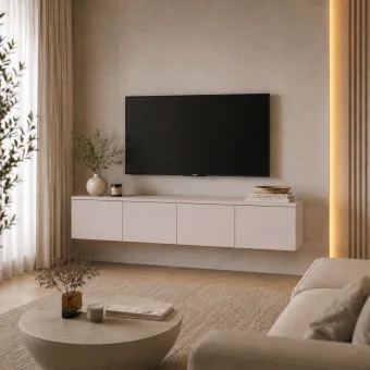 TV stolek Doros Levia Kašmír 4 dveře 160x35x33 (41516085)