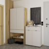 Předsíň Doros Split Dub Artisan/Kašmír DTD 94 × 39 × 200 (44900270)