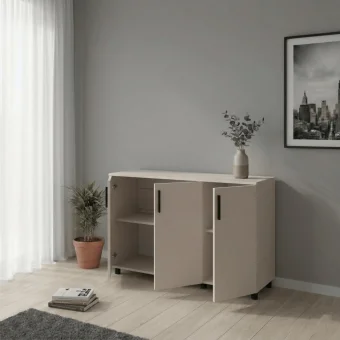 Komoda Doros Thorn Kašmír 3 DTD 135×51,6×80 (41510175)