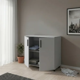 Komoda Doros Thorn Šedá 2 DTD 90×51,6×80 (41510147)