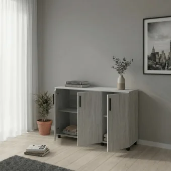 Komoda Doros Thorn Borovice Natty 3 DTD 135×51,6×80 (41510167)