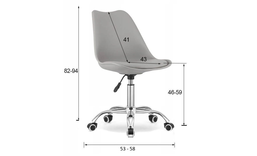 Otočná židle PRINT – růžová (10037351)