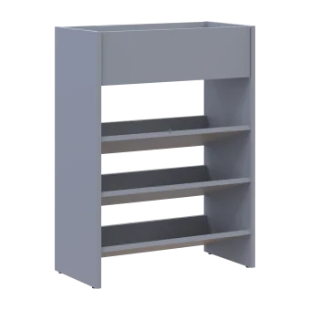 Komoda na boty S2 Šedý DTD 60х25х113 (41515998)