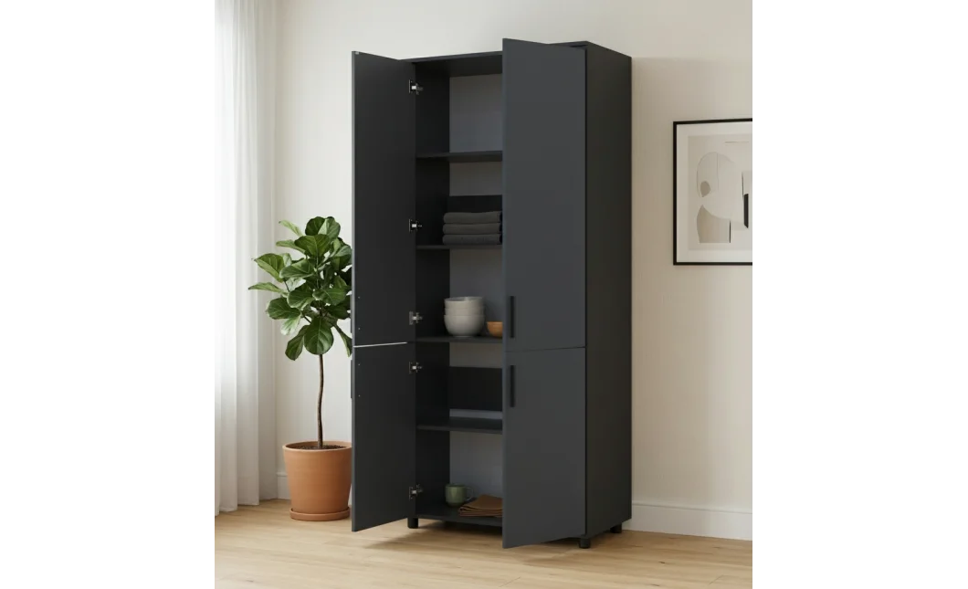 Skříň na oblečení Doros Thorn Antracit 2 DTD police 90х51.6х200 (44900444)