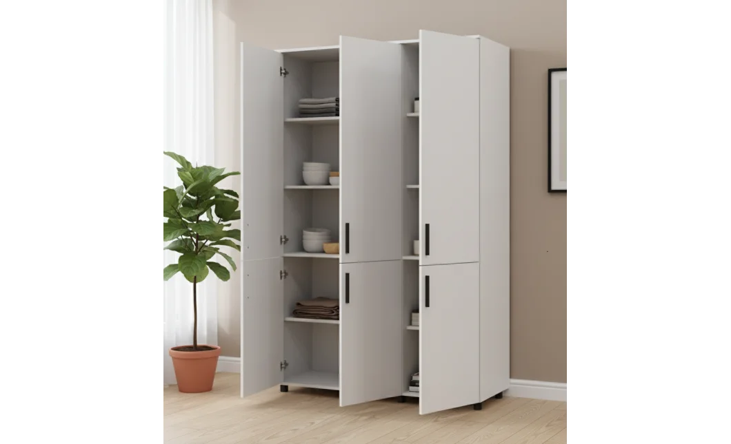 Skříň na oblečení Doros Thorn Bílá 3 DTD police 135х51.6х200 (44900484)