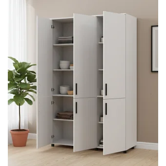 Skříň na oblečení Doros Thorn Bílá 3 DTD police 135х51.6х200 (44900484)