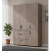 Skříň na oblečení Doros Thorn Cremona Cannolo 3 DTD/3Š police 135х51.6х200 (44900478)