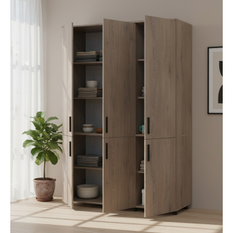 Skříň na oblečení Doros Thorn Cremona Cannolo 3 DTD police 135х51.6х200 (44900476)