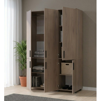 Skříň na oblečení Doros Thorn Cremona Cannolo 3 DTD tyč 135х51.6х200 (44900475)