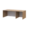 Šatní skříň Doros Rondy se zrcadlem a nadstavcem Dub Artisan/Kašmír 3 dveře 121x52x236 (80737821)