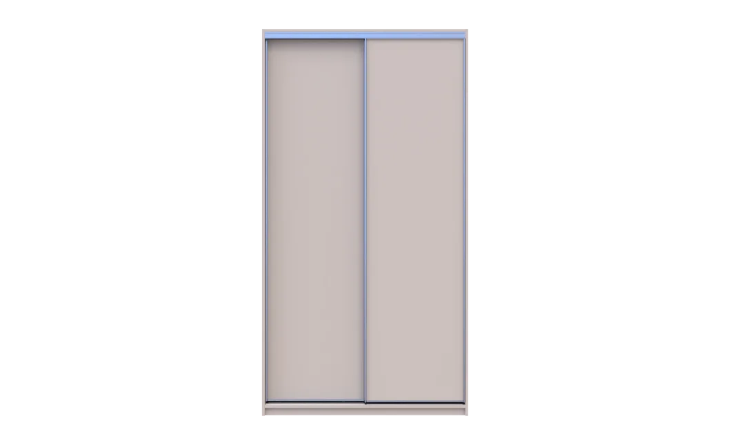 Šatní skříň s posuvnými dveřmi Doros City Light Kašmír 2 dveře 120×45×225 (80736332)