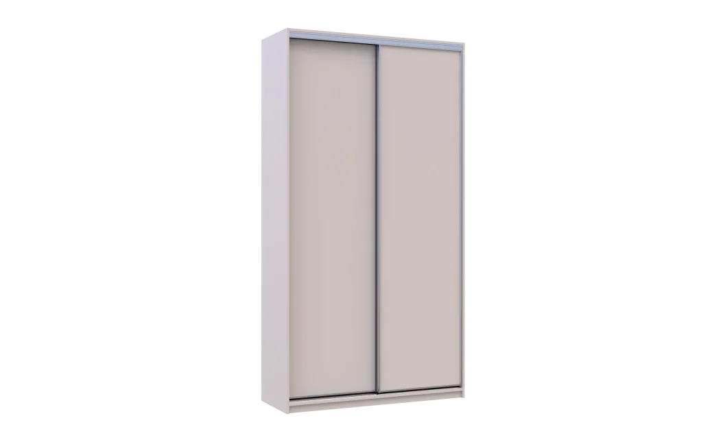 Šatní skříň s posuvnými dveřmi Doros City Light Kašmír 2 dveře 120×45×225 (80736332)