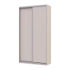 Šatní skříň s posuvnými dveřmi Doros City Light Kašmír 2 dveře 120×45×225 (80736332)