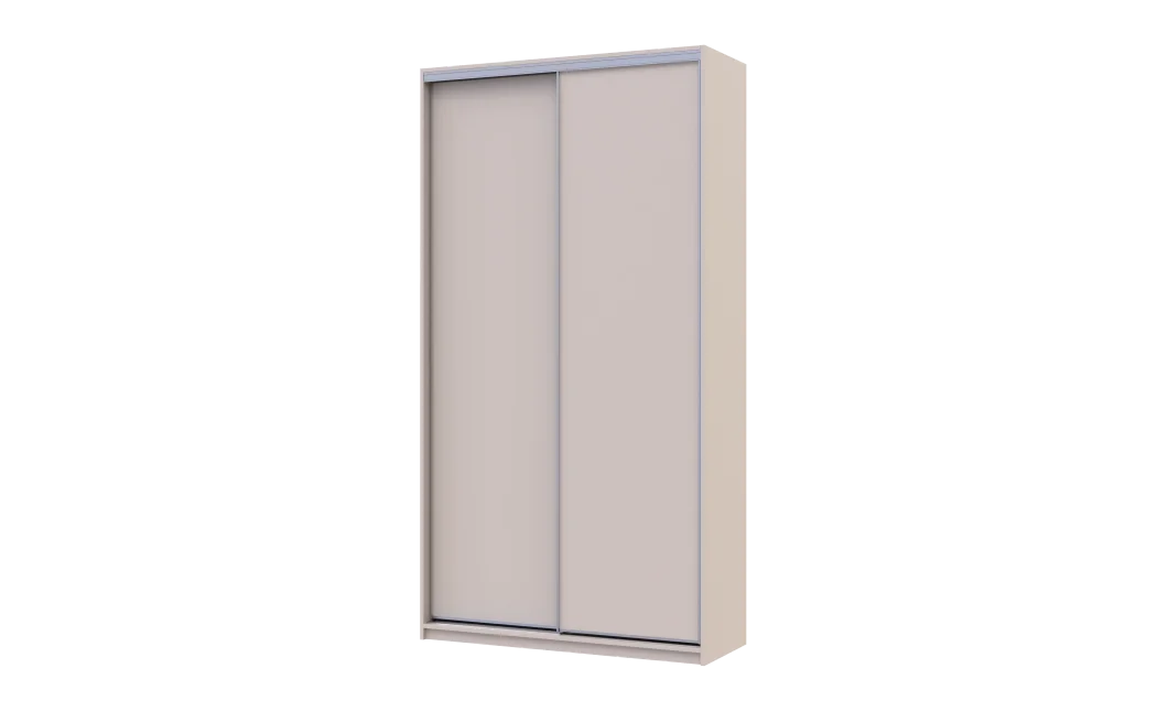 Šatní skříň s posuvnými dveřmi Doros City Light Kašmír 2 dveře 120×45×225 (80736332)